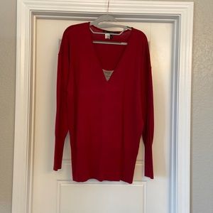 Chain detail White House Black Market sweater